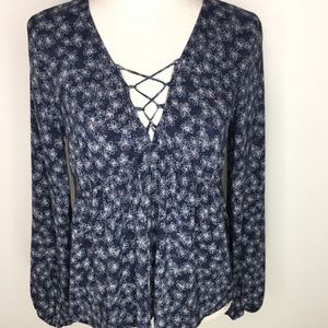 Bcbg generation floral shirt